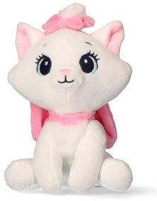 Disney Marie White 3D plüss figura akasztóval, táskadísz 13 cm