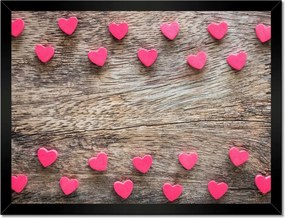 Poszterek keretben 40x30 Nőnap Ajándék Love