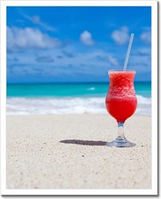 Poszterek keretben 40x50 Ital a tengerparton