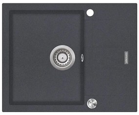 Concept DG05C45DG - Konyhai mosogató CUBIS 50x62 cm gránit/sötétszürke