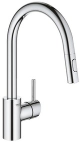 GROHE 31483002 - CONCETTO mosogató csaptelep, fényes króm