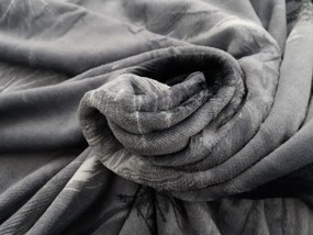 Mikroplüss ágyneműhuzat VELSOFT szürke Ágyneműhuzat mérete: 70 x 90 cm | 140 x 200 cm