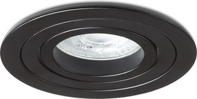 RENDL PASADENA GU10 R zápustná černá 230V LED GU10 7W
