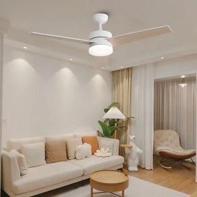 Immax NEO 07284L - LED+CCT dimmelhető mennyezeti ventilátor VARIABLE 24W/230V Wi‑Fi Tuya + távirányító