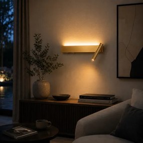 Brilagi - LED fali spotlámpa ARLIX LED/3W/230V + LED/7W arany CRI 90