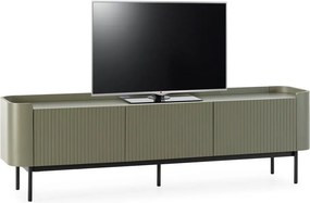 Zöld TV-állvány 180x55x40 cm Willa – MOME