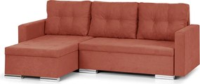 FELIX Kinyitható sarokkanapé Piros