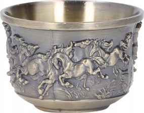 Barna Borospohár Retro Ló Stílusban