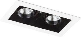 RENDL BONDY II zápustná bílá 230V LED 2x7W 24° 3000K