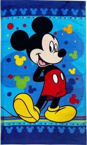 Disney Mickey Cheerful Pose kéztörlő, arctörlő, törölköző 30x50cm