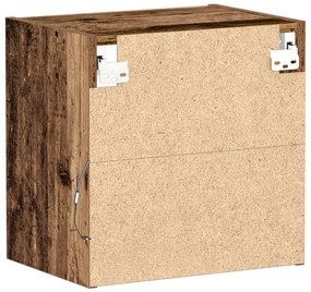 Lebegő Polc Ót Wood 40x28,5x40 cm Mérnöki Fa