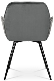 DCH-421 GREY4 étkezőszék szett, 2 db