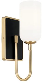 Kichler KL-SOLIA-1W-CPZB - LED fürdőszobai világítótest SOLIA 1xG9/3W/230V IP44 aranyszínű