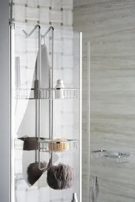 BEMETA CYTRO Dupla polc zuhanyzóba, 170x700x260mm, polírozott (104702172) (XJ602)