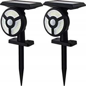 Ouside Napelemes kerti lĂĄmpa fehĂ©r fĂ©ny 5200 K kerti mozgĂĄsĂ©rzĂ©kelĆ