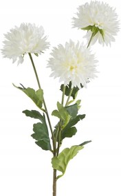 Dekoratív művirág krémszínű 63 cm Eurofirany