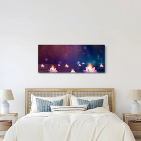 Kép - varázslatos vízililiom (120x50 cm)