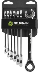 Fieldmann FDN 1045 kulcskészlet racsnival, 7 db