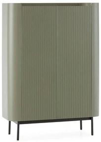 Zöld szekrény 100x140x40 cm Willa – MOME