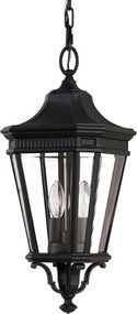 Feiss COTSWOLD LANE FE-COTSLN8-M-BK Függőlámpa 2x60W/E14 IP23