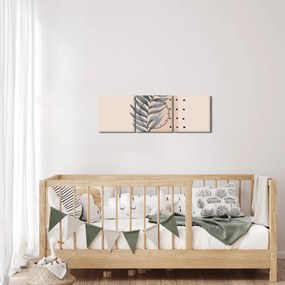 Kép - N⁰2 illusztrált lap (órával) (90x30 cm)