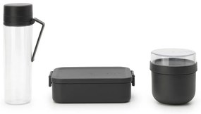 Uzsonnás doboz szett palackkal 3 db-os Make &amp; Take – Brabantia
