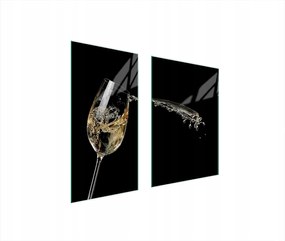 Üveg Védőlap Deszka 75x52 Bor Edzett Üveg