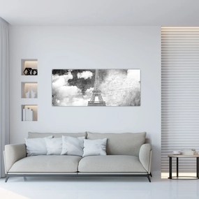 Kép - Vintage képeslap a városról N⁰3 (120x50 cm)