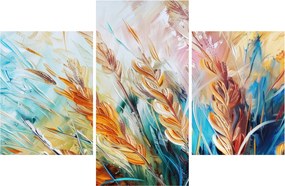 Kép - Búza, absztrakció (90x60 cm)