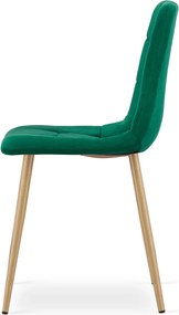 Zöld bársony szék KARA