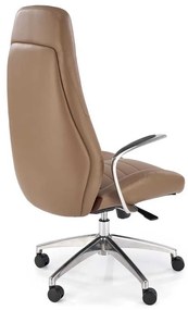 Sleek irodai fotel, barna