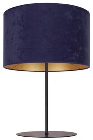 Duolla - Asztali lámpa ROLLER 1xE14/15W/230V átm. 20 cm kék/arany