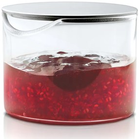 Lekvártartó rozsdamentes acél fedéllel BASIC - Blomus