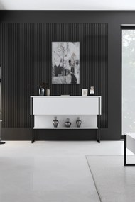 Komód Luxe - Black, White