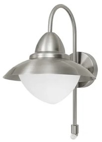 EGLO 87105 - Kültéri szenzoros fali lámpa SIDNEY 1xE27/60W IP44