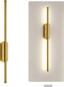 Modern Fali Lámpa 100CM Lineáris Led Fali Lámpa Arany Belső Slim