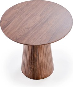 Stellis kerek dohányzóasztal 60 cm - dió