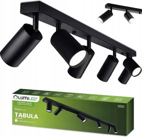 Halogén Mennyezeti Lámpa 6x GU10 Reflektor Lámpatest Led Spot Sín Cső