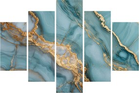 Kép - Türkiz márvány (150x105 cm)