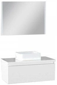 Elois White 80 1 fiókos komplett fürdőszobabútor