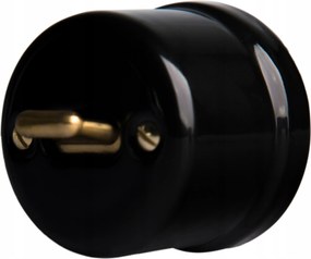 Kerámia Falra Szerelhető Keresztkapcsoló, Fekete