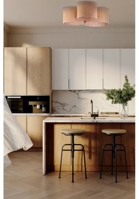 Duolla - Mennyezeti lámpa ROLLER TRIO 3xE27/60W/230V bézs