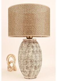 Asztali lámpa RAMZES 1xE27/40W/230V bézs