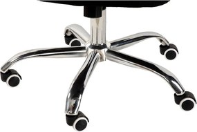 Fekete kárpitozott irodai szék Arco – Bonami Essentials