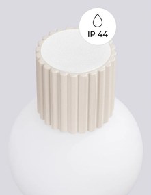 Krémszínű fali lámpa ø 12 cm Orbital – Sollux