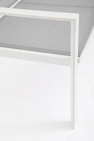 Fehér alumínium négyszemélyes kerti lounge szett Kallen – Bizzotto