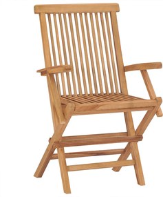 vidaXL Kert étkező szett 3 pcs Barna Tömör Akácfa