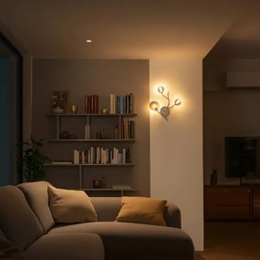 Brilagi - LED Fali lámpa MISTEL 3xG9/3W/230V fényezett króm/füstös