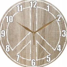 Falióra Dekoratív Sonoma tölgy Csendes-óceáni Béke 35 cm