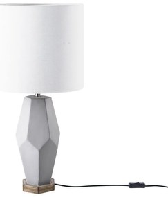 Krémszínű Asztali Lámpa OXLEY Beliani